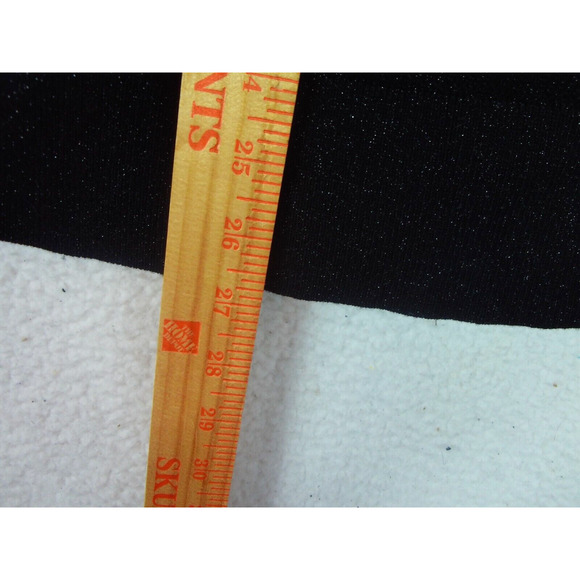 White House Black Market Long Sleeve Sweater Wrap Black Metallic Thread Size M - Picture 6 of 11